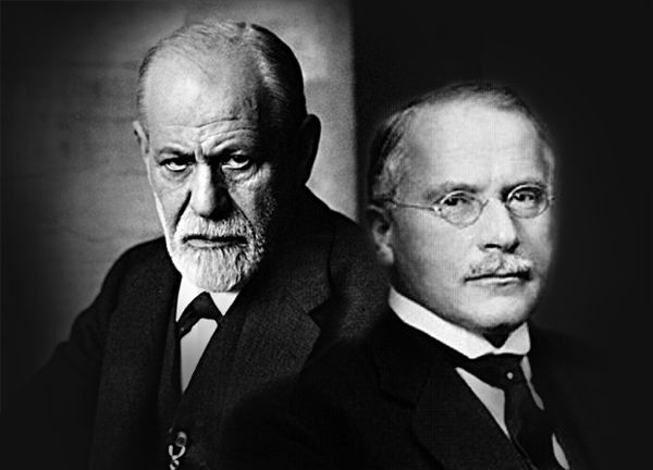 Both Sigmund Freud (right) and Carl Jung (left) were early members of the Society for Psychical Research.