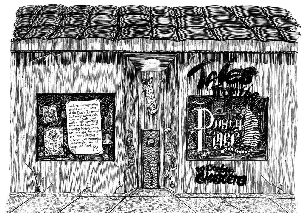 Tales From the Dusty Tiger by Joshua Ginsberg, artwork.