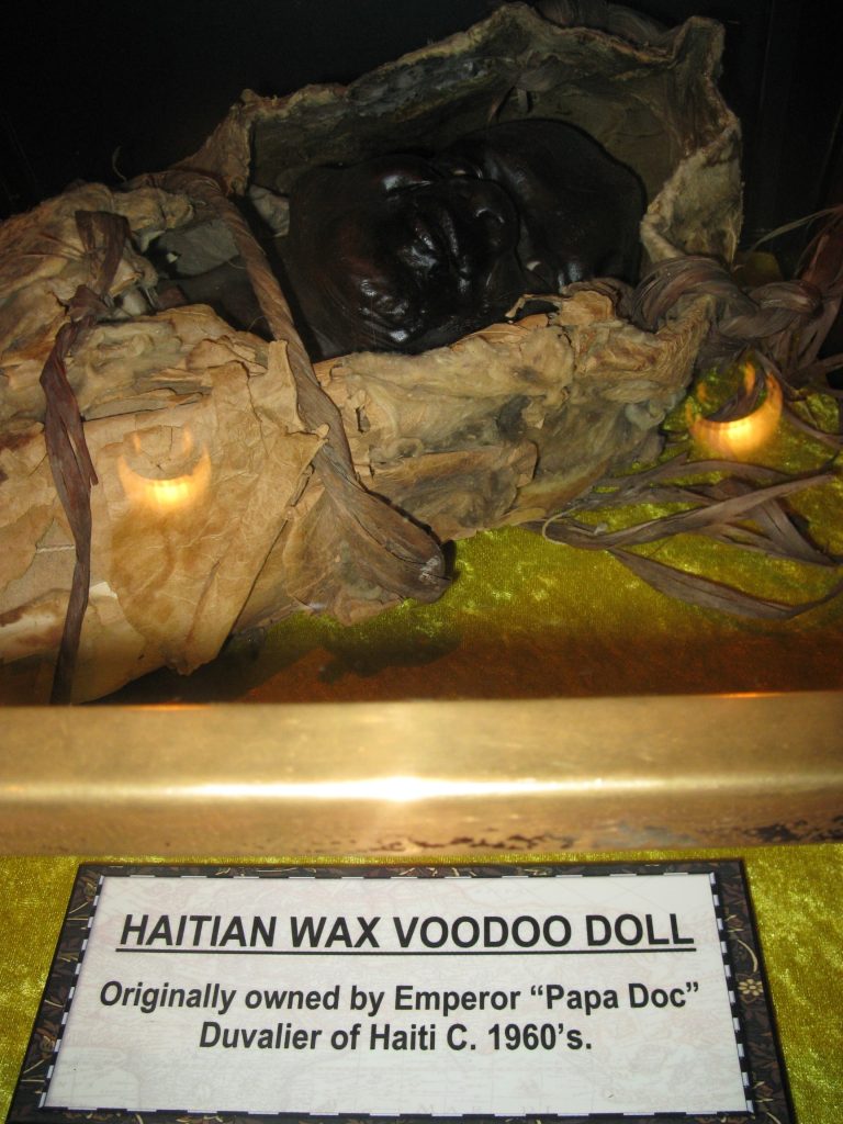 Haitian Wax Voodoo Doll, Copyright - Articles of Horror Press, 2026