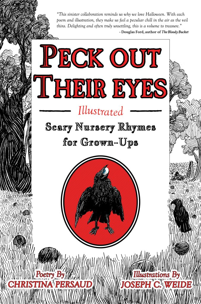 Book Cover for Peck Out Their Eyes: Scary Nursery Rhymes for Grown-Ups by Christina Persaud